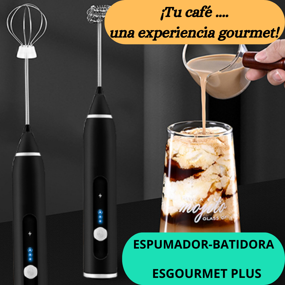 Espumador y batidora 2 en 1 - EsGourmet Plus